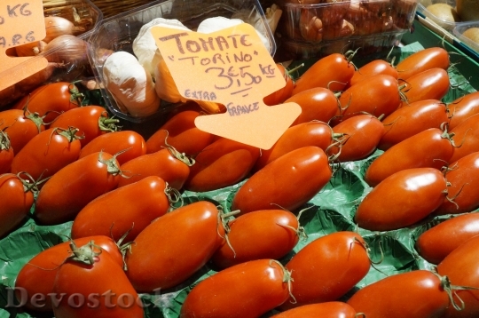 Devostock Tomato Fruit Vegetable Red