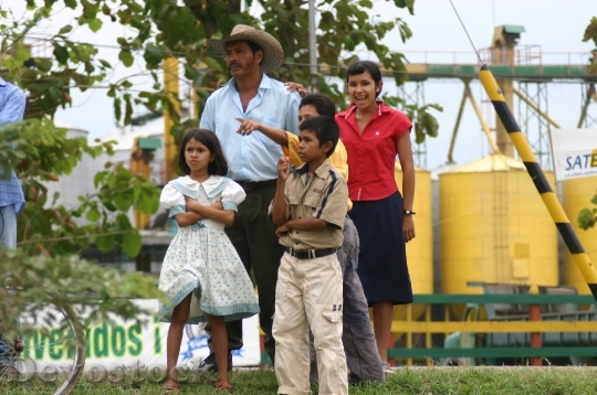 Devostock Traditional Colombian Family Children