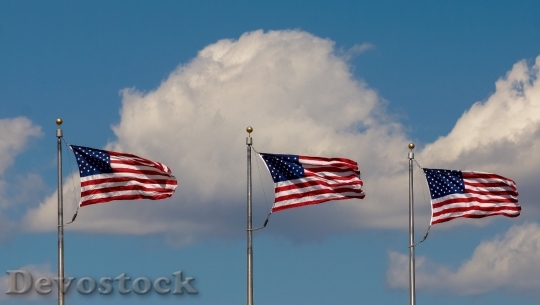 Devostock Usa America Flag Us