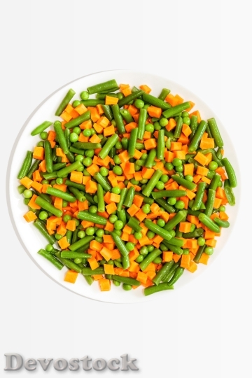 Devostock Vegetables Mix Salad Food 0