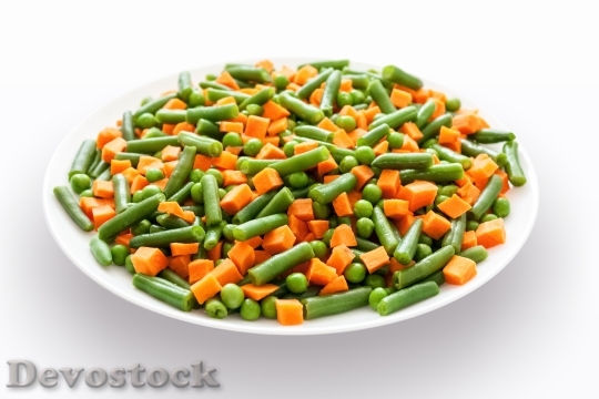Devostock Vegetables Mix Salad Food