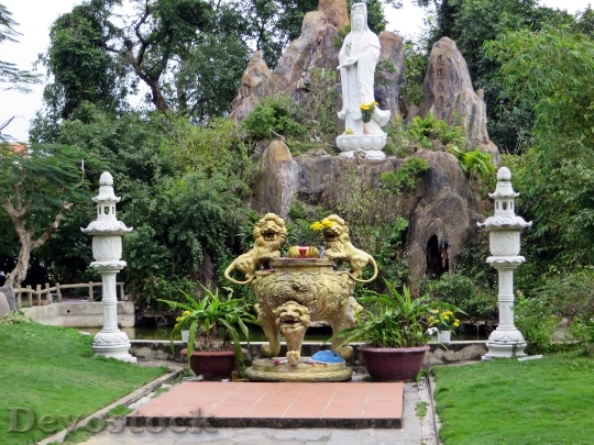 Devostock Viet Nam Temple Gods