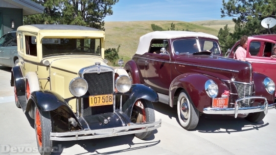 Devostock Vintage Cars Old Car 2