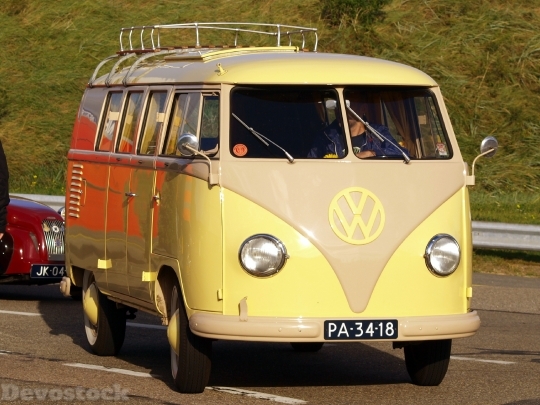 Devostock Volkswagen Vwbus Camper Hippie