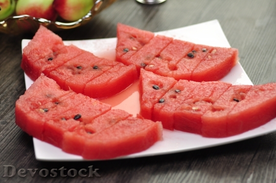 Devostock Watermelon Fruit Dim Sum