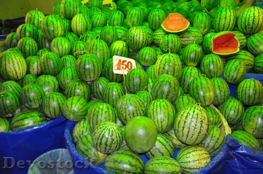 Devostock Watermelon Fruit Marketplace 516405