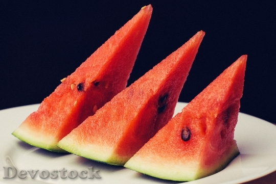 Devostock Watermelon Fruits Food Healthy
