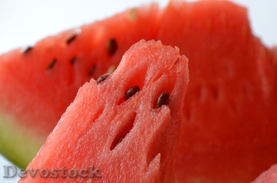 Devostock Watermelon Fruits Red Refreshing