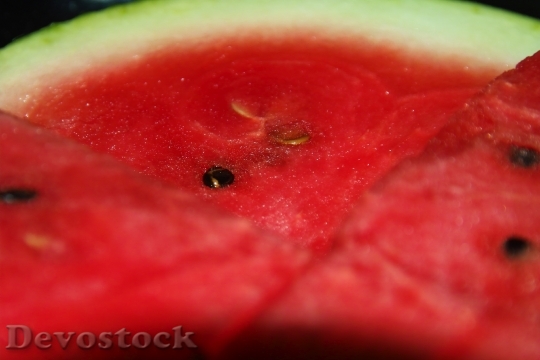 Devostock Watermelon Red Fruit Frisch
