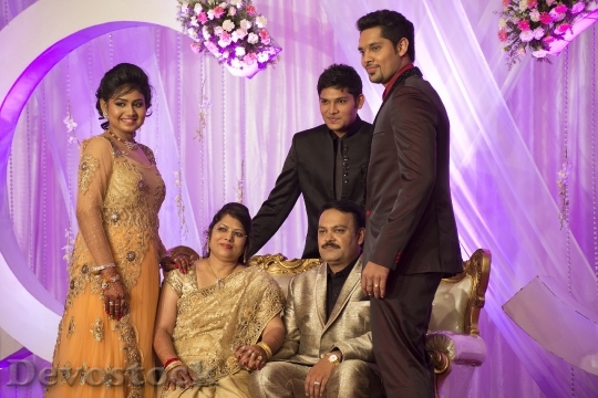 Devostock Wedding India Family Together
