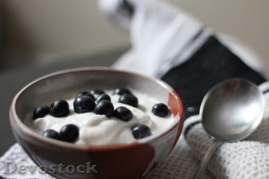 Devostock Yogurt Joghurt Food Fresh