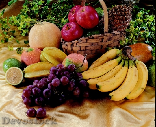Devostock Zong Fruit Banana Apel