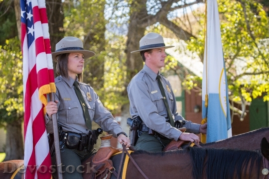 Devostock Jackie Sene and Dan Kowalski, members of Yellowstone_qt_s Color Gua