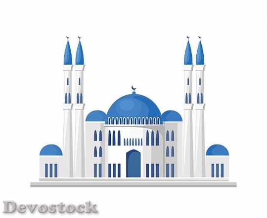 Devostock muslim-mosque-icon-isolated-on-white-background-ve$1