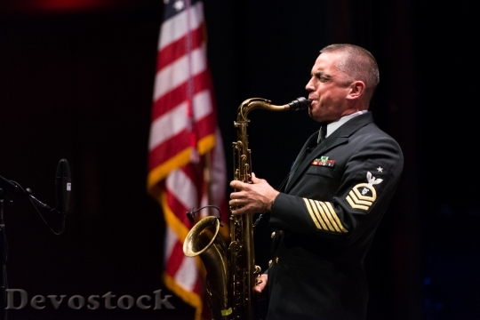 Devostock U.S. Navy Band visits Pittsburg, Kan.