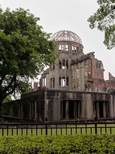 Devostock A-bomb dome, Hiroshima, Japan