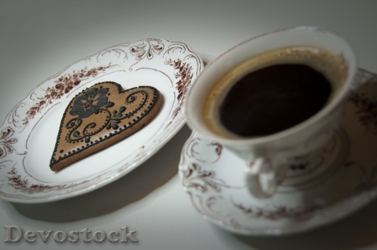 Devostock A Cup Coffee Porcelain