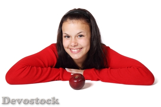 Devostock Apple Cute Diet Female 1