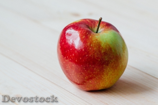 Devostock Apple Fruit Red Food 3