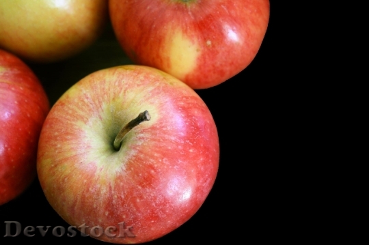 Devostock Apples Isolated Fruit Food
