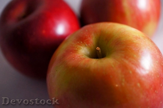 Devostock Apples Red Fruit Healthy