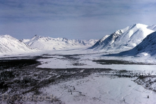 Devostock Arctic Winter Landscape