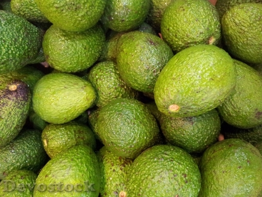Devostock Avocados Green Fruits Food