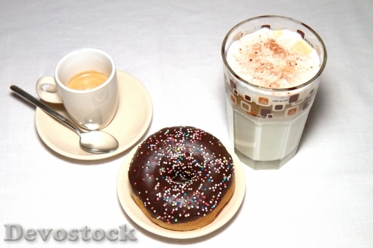 Devostock Batten Macchiato Coffee Donut