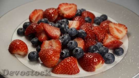 Devostock Berries Strawberries Blueberries 464216