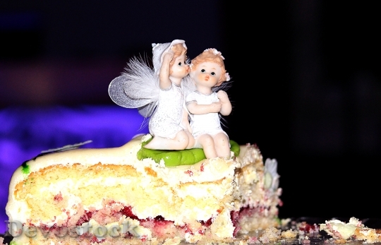 Devostock Birthday Cake Wedding Cake