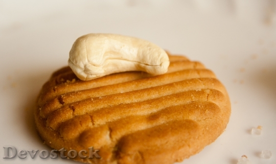 Devostock Biscuits Cashews Cookies Baked 0