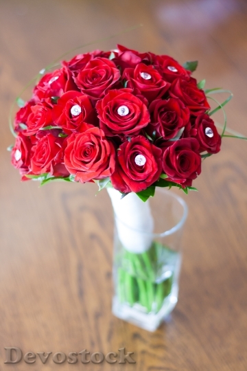 Devostock Bouquet Roses Bridal 48