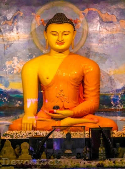 Devostock Buddha Statue Religion Asia