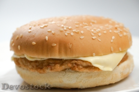 Devostock Burger Hamburger Fast Food
