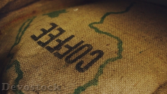 Devostock Burlap Sack Bag Coffee