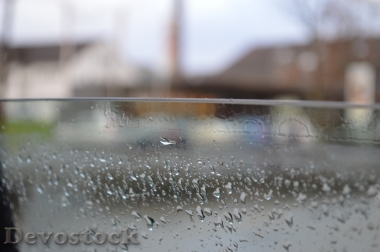 Devostock Camera Raindrop Rain Water