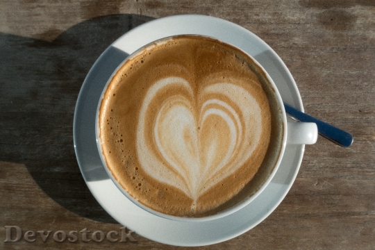 Devostock Cappuccino Cup Coffee Milchschaum 2