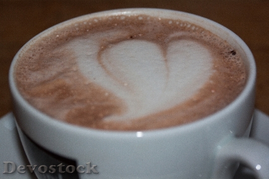 Devostock Cappuccino Cup Coffee Milchschaum 3