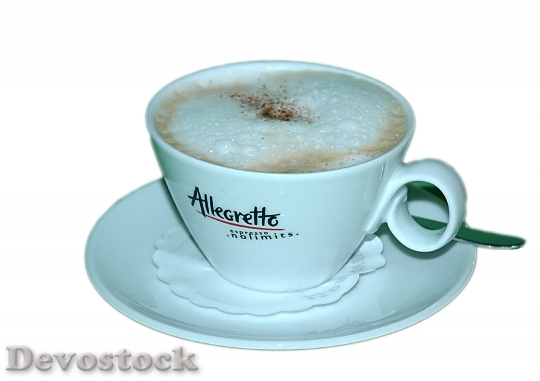 Devostock Cappuccino Cup Coffee Milchschaum 4