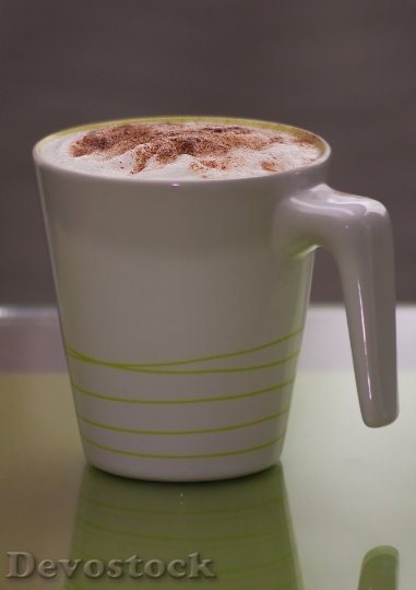 Devostock Cappuccino Drink Cup Coffee