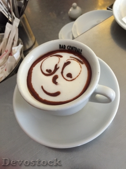Devostock Cappuccino Latte Art Latte