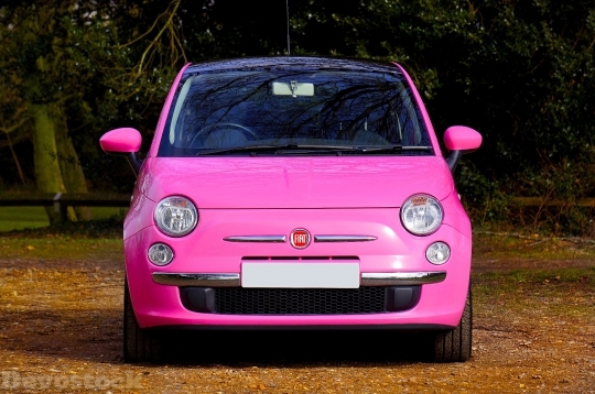 Devostock Car Vehicle Pink 100973 4K
