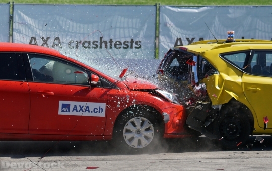Devostock Cars Vehicle Accident 16316 4K