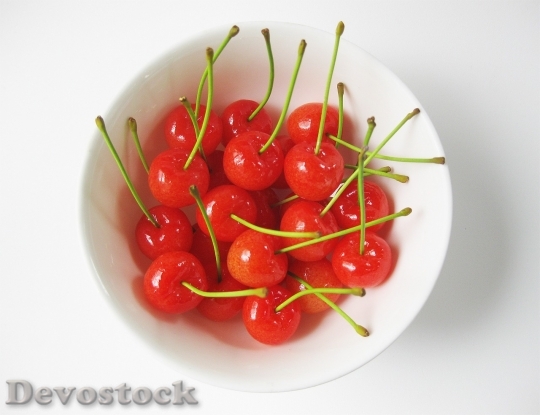 Devostock Cherry Fruit Fresh Healthy