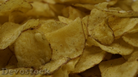 Devostock Chips Crisps Potato Food