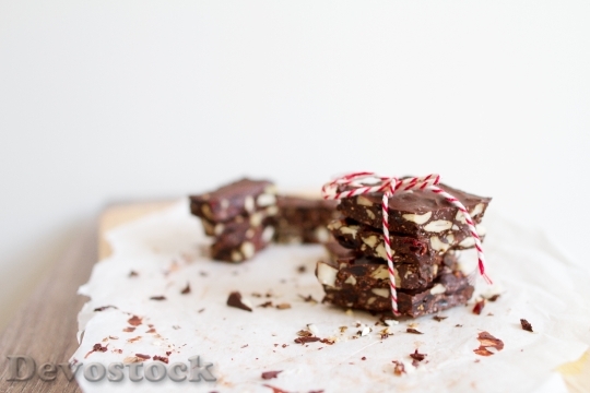 Devostock Chocolate Almonds Nuts Treats