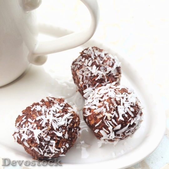 Devostock Chocolate Balls Coffee Break