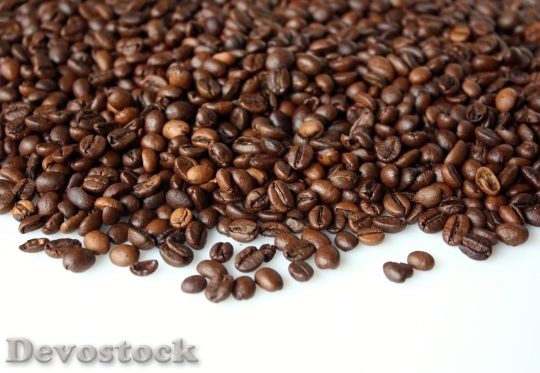 Devostock Coffee Background Coffee Beans