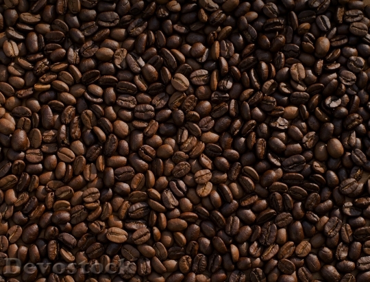 Devostock Coffee Beans Brown Coffee