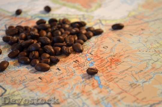 Devostock Coffee Beans Ethiopia Africa